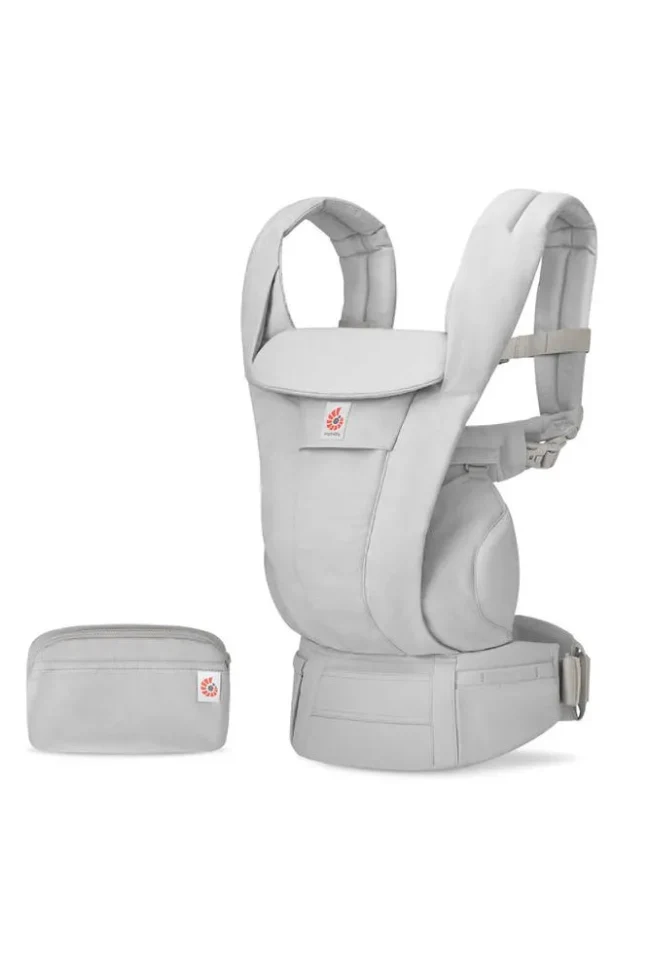 Burðarpoki Omni Deluxe Cotton - Pearl Grey