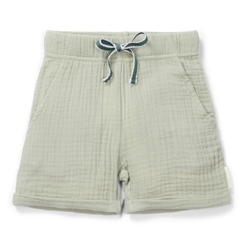 Kurze Hose Grass Green | Little Dutch