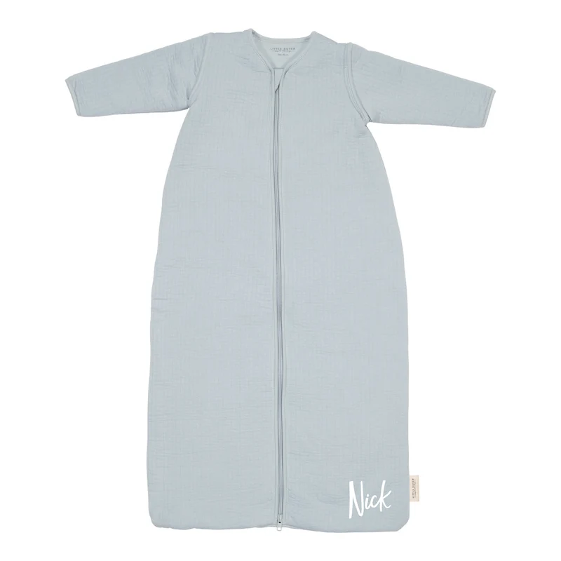 Winterschlafsack Pure Soft Blue 90 cm | Little Dutch