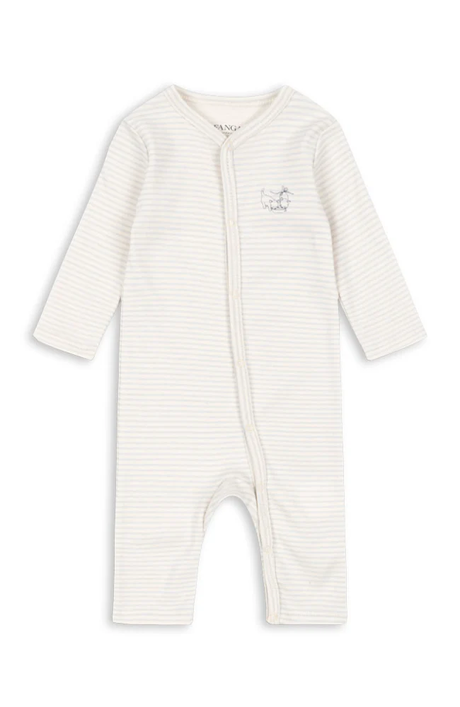 Fio Onesie - Tea Stripe Dawn
