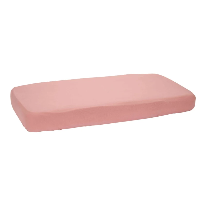 Spannbettlaken Pure Pink Blush 90 × 200 cm | Little Dutch