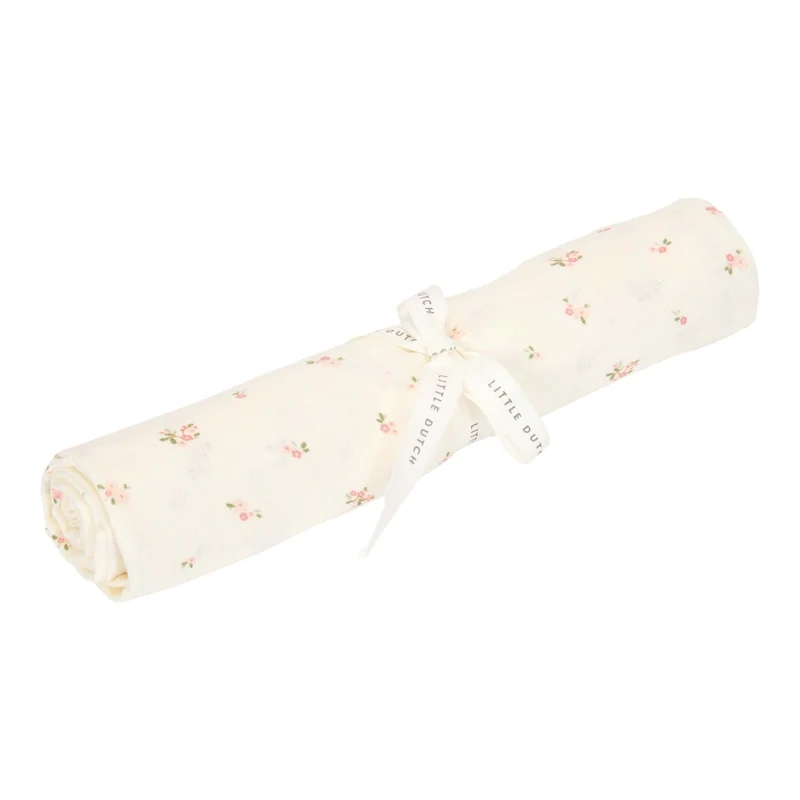 Musselintuch Fairy Blossom 120 × 120 cm | Little Dutch