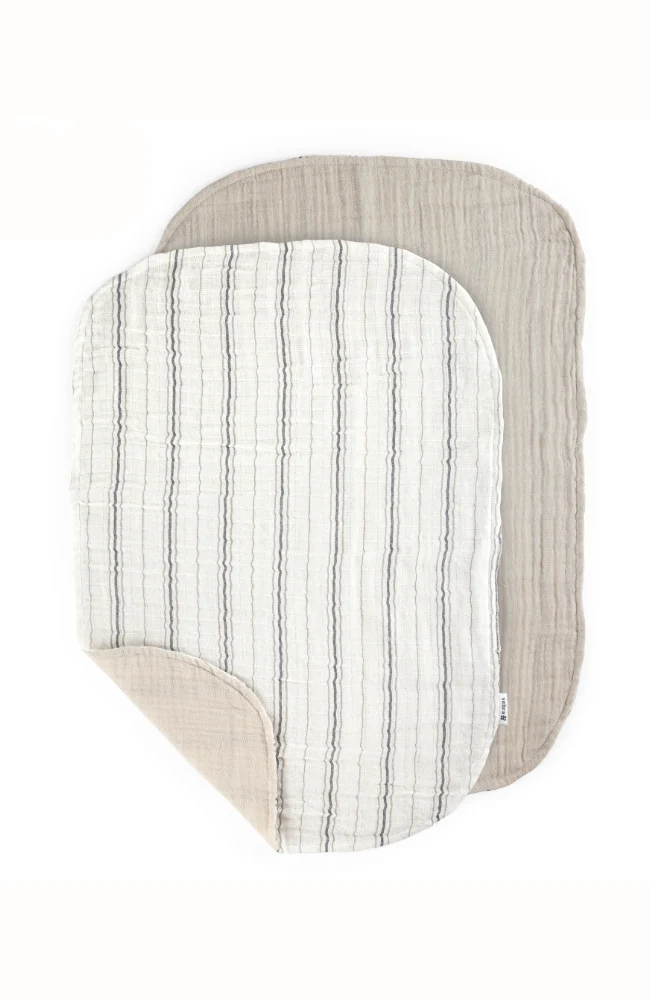 Changing Mat Towels 2-pack - Stripe