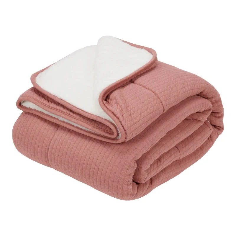 Little Dutch Kinderbettdecke Pure Pink Blush 110 × 140 cm