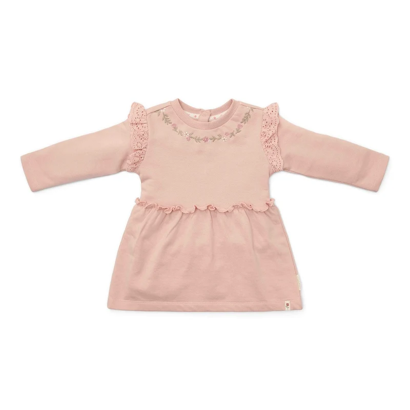 Kleid langärmlig Soft Rose – Little Farm | Little Dutch