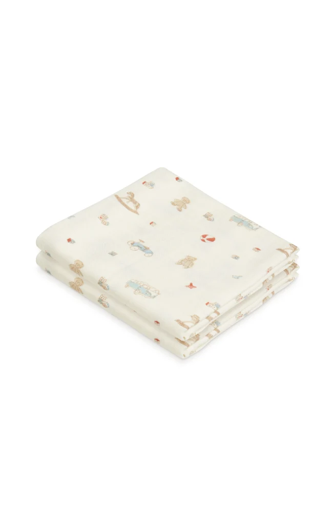 Muslin Cloth 2 pack - Vintage Toys