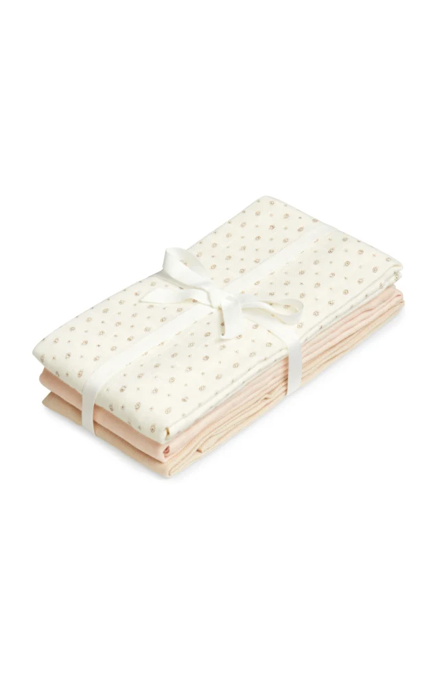 Muslin Cloth 3 Pack - Mix Rowan