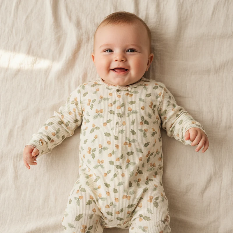 Little Dutch Baby-Pyjama Acorns & Leaves 50/56