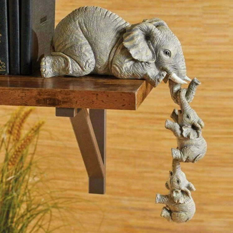 ELEFANT - Hylldekoration