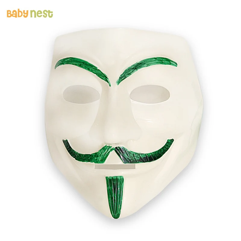 Azadi Face Mask V for Vendetta Hard plastic