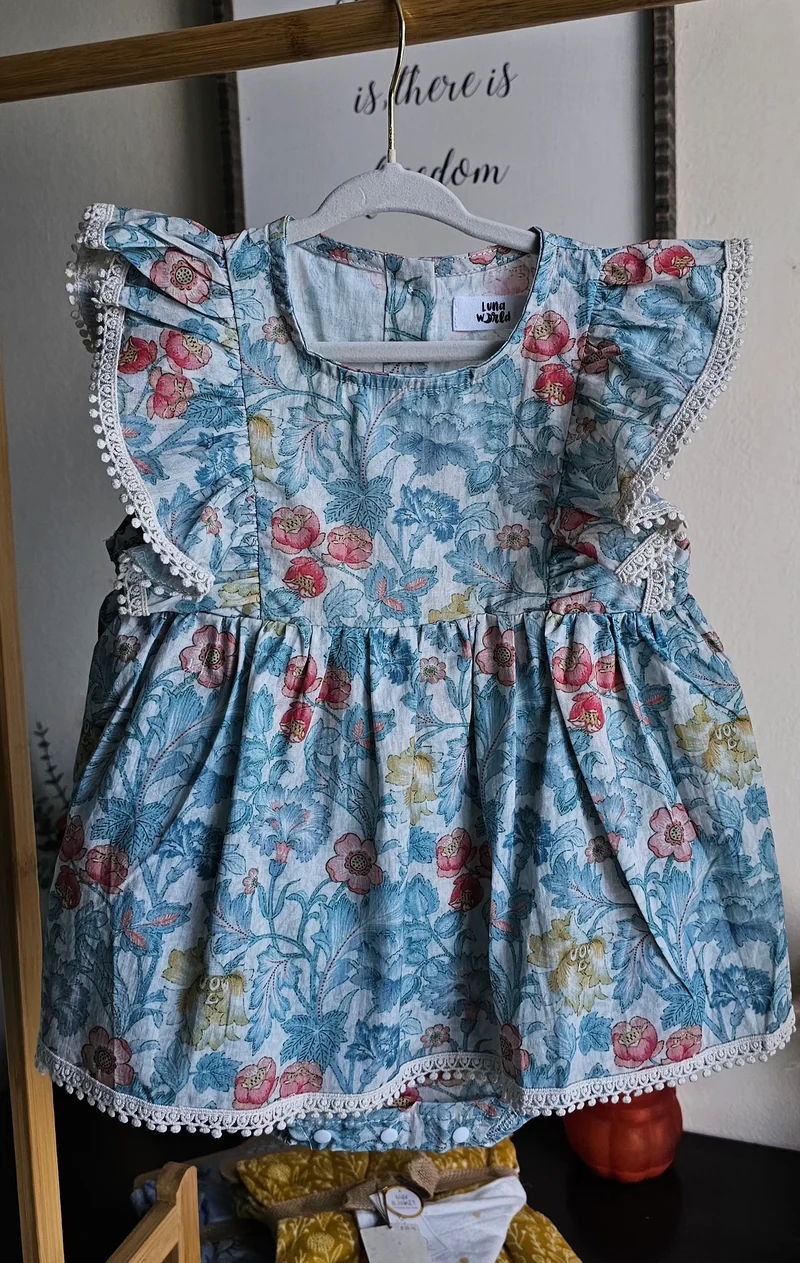Vintage Flower Romper