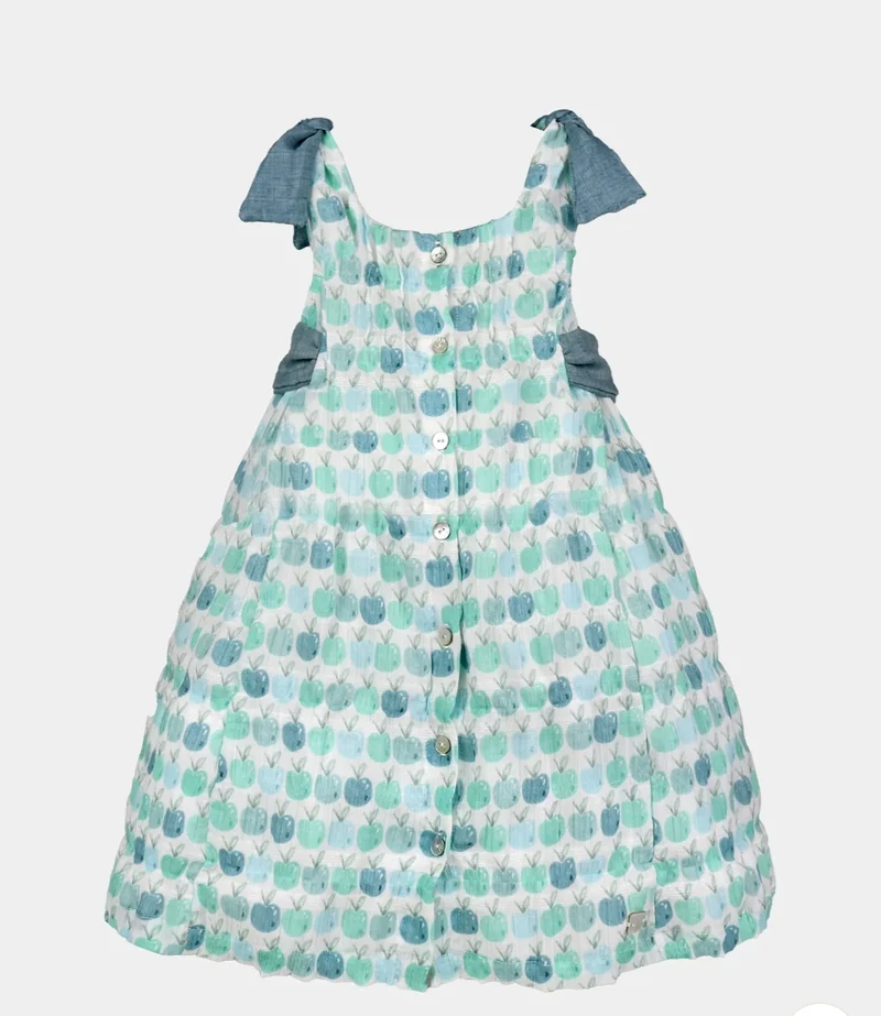 Vestido Tela Manzanas V