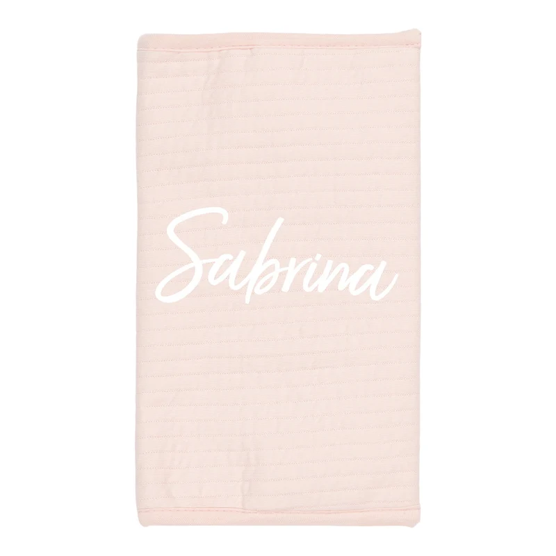 Windeltasche Pure Soft Pink – personalisierbar | Little Dutch