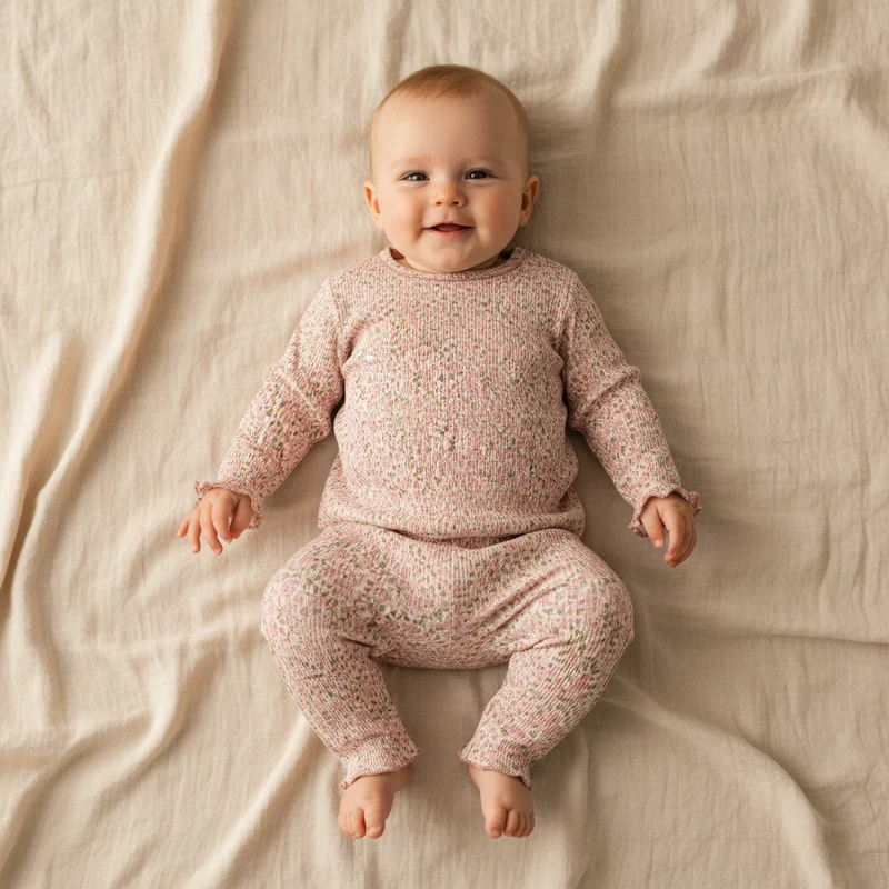 Zweiteiliger Pyjama Fairy Floral | Little Dutch