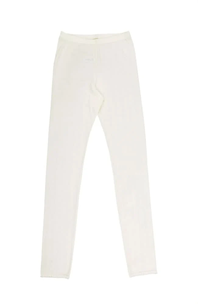 MOM Ullar Leggings - Hvítur