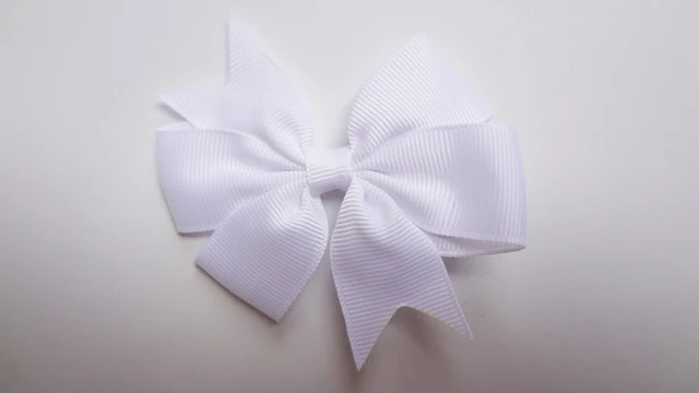 40pcs/lot 3.3inch Solid Colorful Bow Tie Hairpins