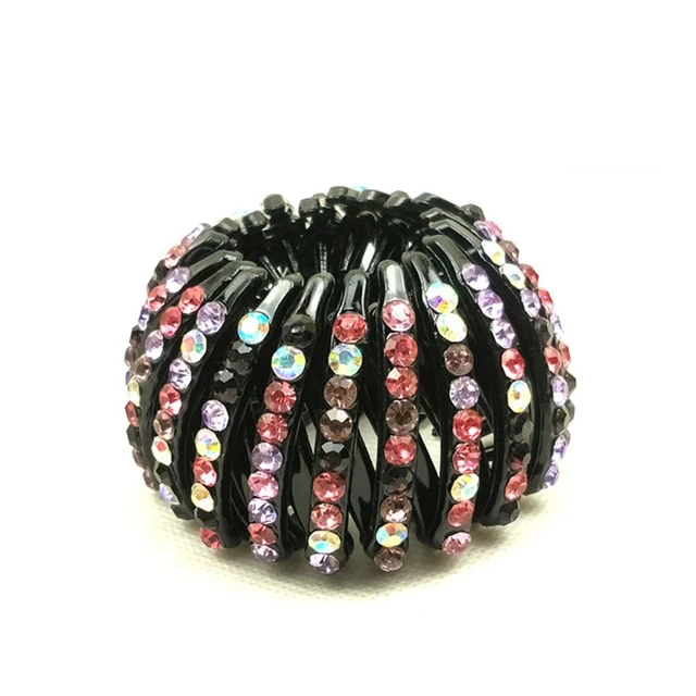 Fashion Crystal Bird's Nest Hair Clips Headwear