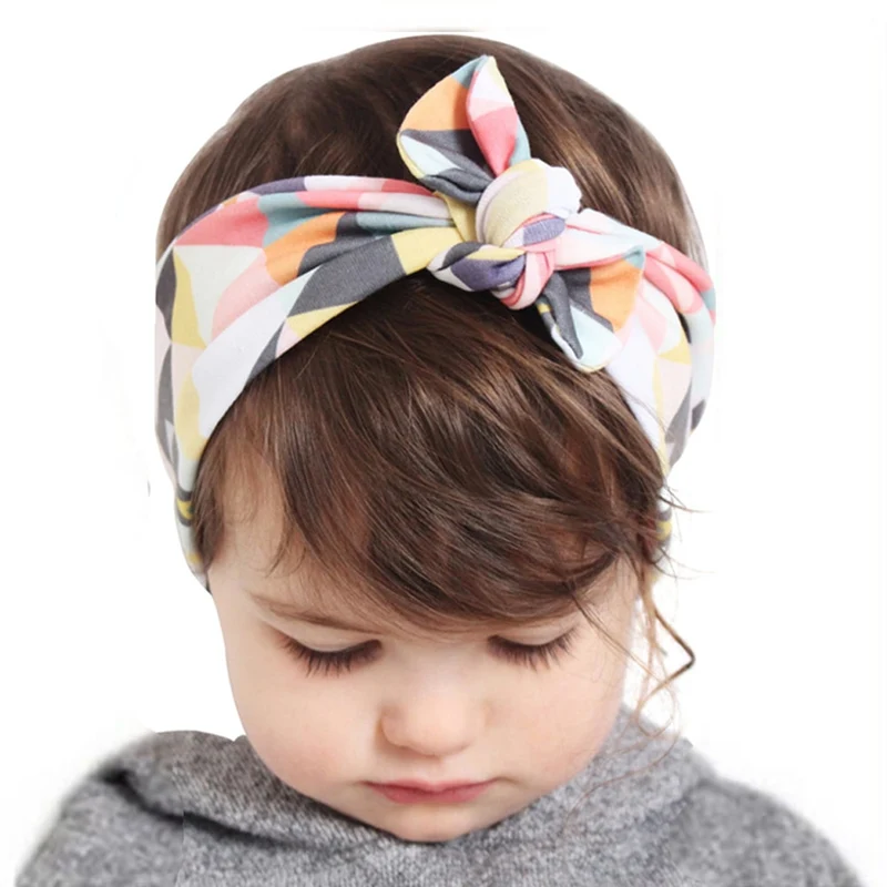 Girls Fashion Knot Headbands Cotton Hair Accessories