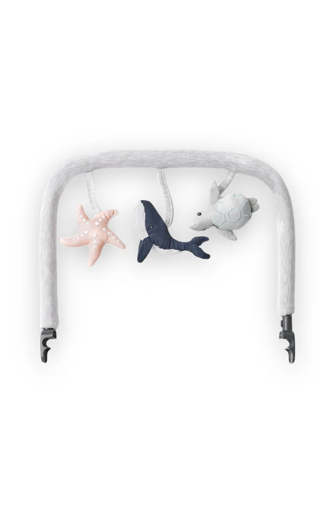 Evolve Bouncer Toy Bar - Light Grey