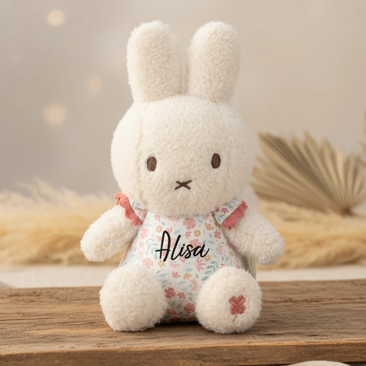 Miffy Kuscheltier Lucky Blossom 20 cm personalisierbar