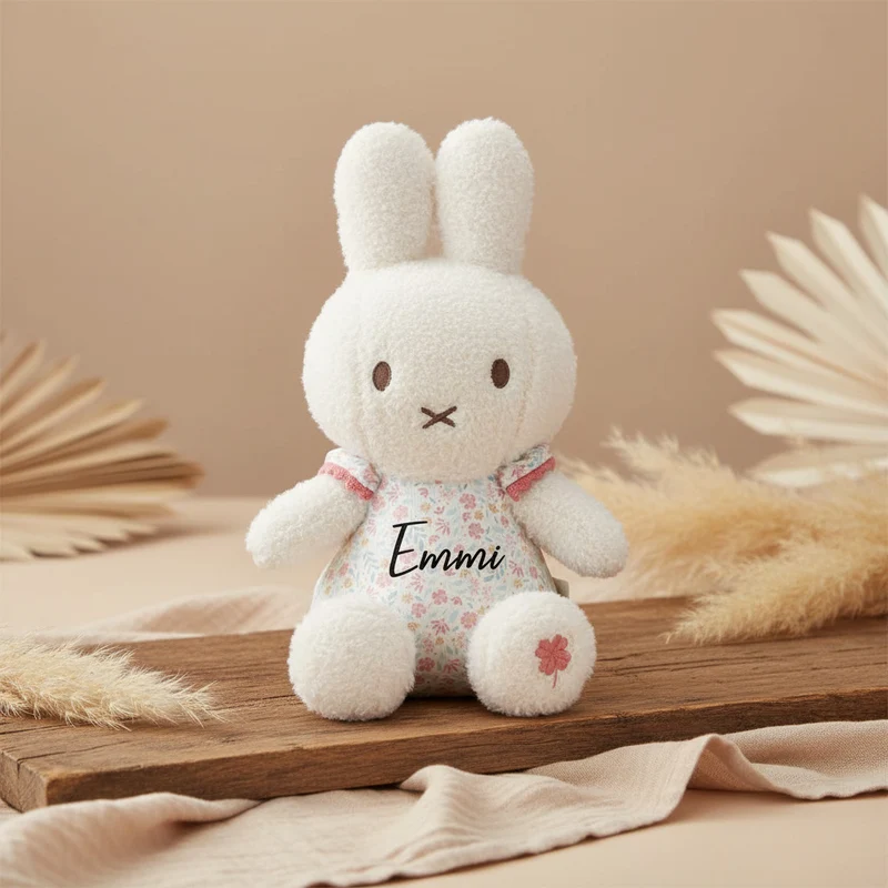 Miffy Kuscheltier Lucky Blossom 30 cm – personalisierbar