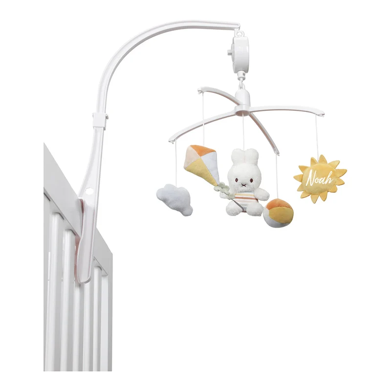 Miffy x Little Dutch Musik-Mobile Vintage Sunny Stripes – optional mit Name