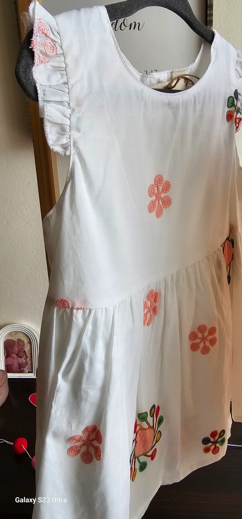 White dress