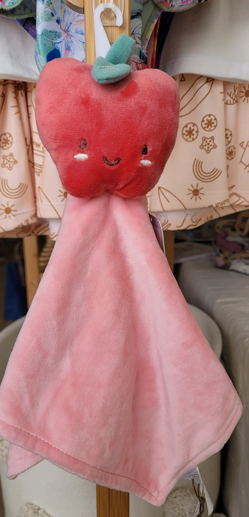Plush baby blanket