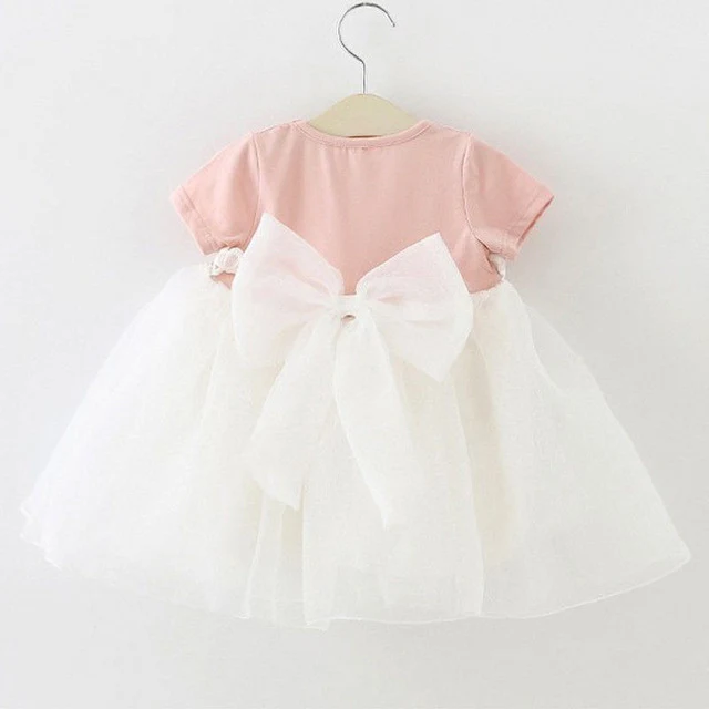 Princess Baby Girl Dress Party Birthday Dress Lace Floral
