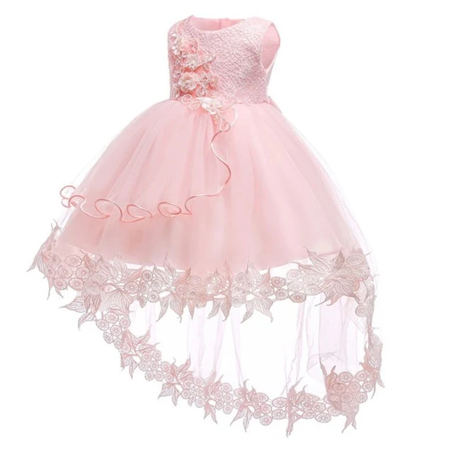Flower Baby Girls Dress Baptism Dresses for Girls 1st Year Birthday