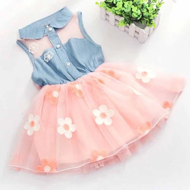 Girls Dress 2019 Summer New European and American Fashion Baby