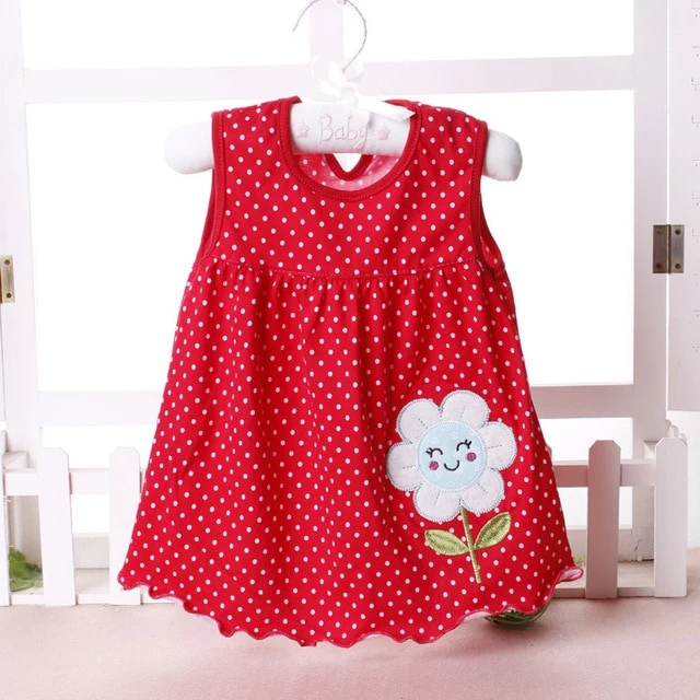 Baby Dress Summer New Girls Fashion Infantile Dresses Cotton