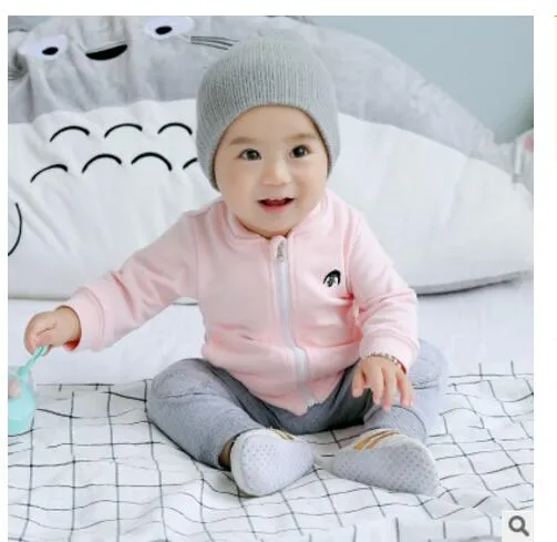 New Brand Fashion Children's Five-pointed Star Movement Zipper Shirt Spring
