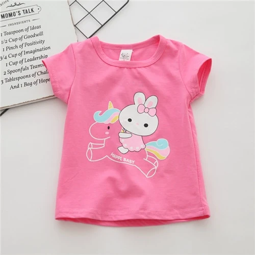 Baby Girl T Shirts Tops Cotton 2019 Casual