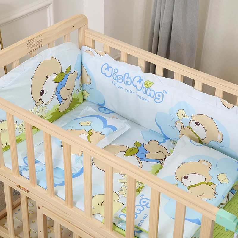 Thickened Baby Crib Anti-Collision Soft Kit