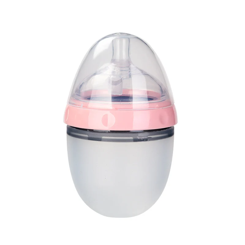 Silicone Breast Milk Baby Feeding Bottle