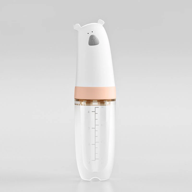 Silicone Baby Rice Cereal Squeeze Feeding Spoon