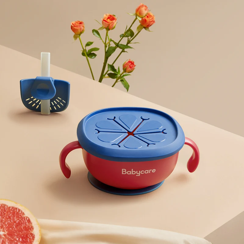 Babycare 3-In-1 Baby Feeding Bowl Set