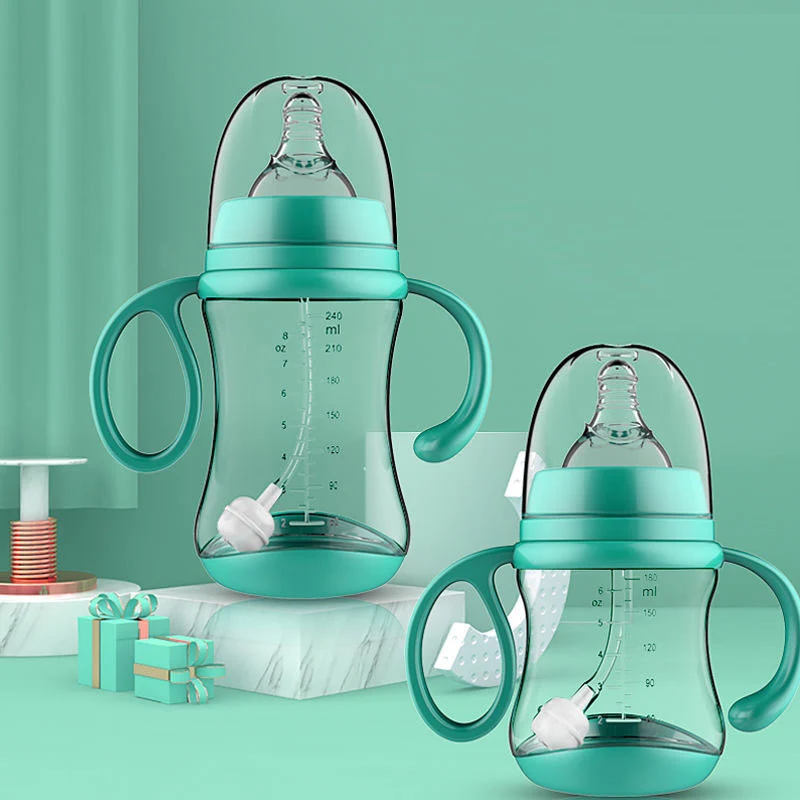 Silicone Baby Feeding Bottle Supply Set