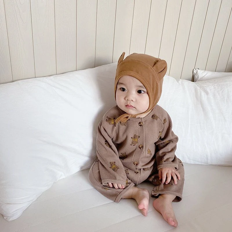 Baby Western Style One-Piece Romper Pajamas