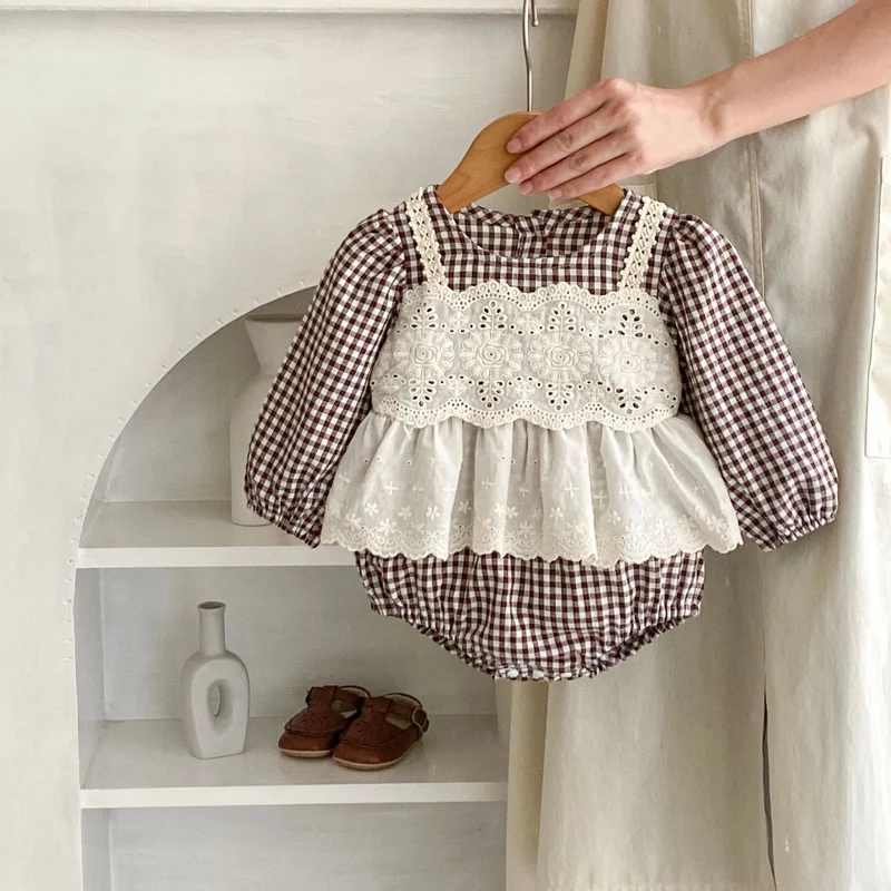 Cute Lace Baby Girl Skirt Romper