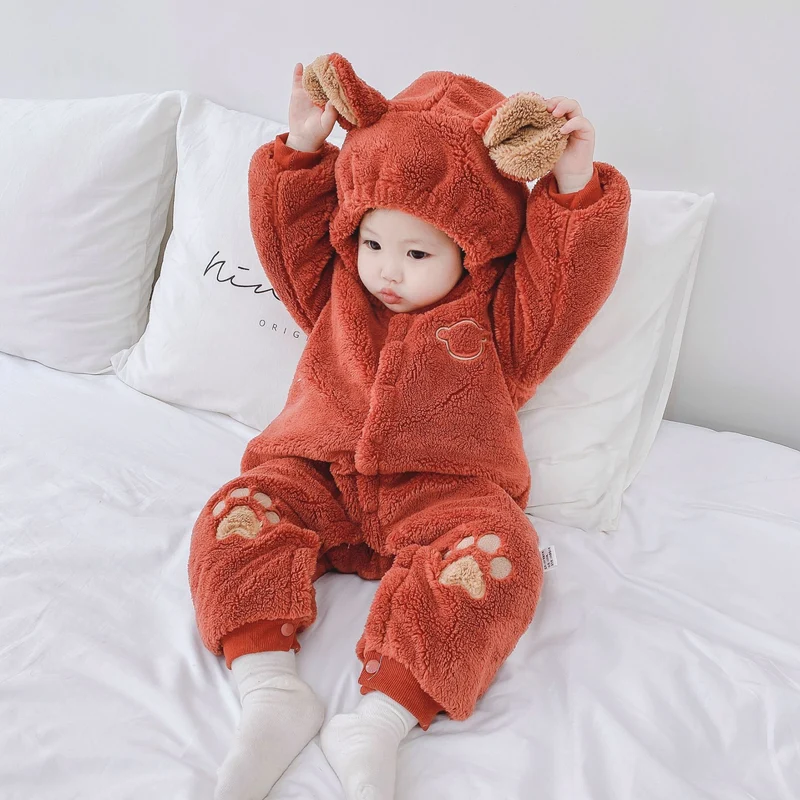 Quilted Newborn Baby Onesie Romper