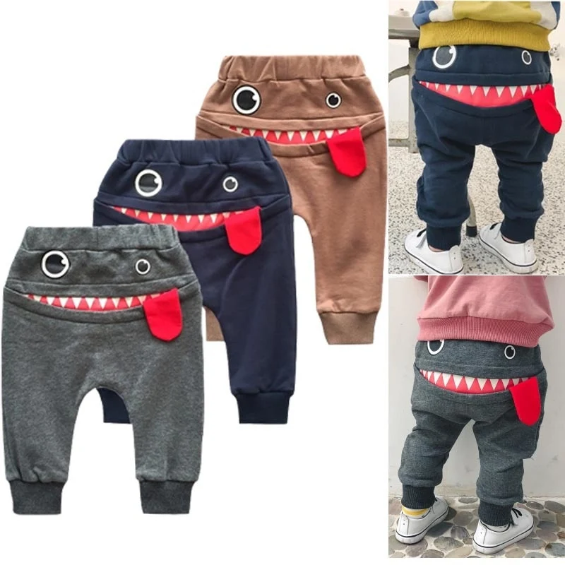 Baby Cotton Pants Boys Thick Pants 2019