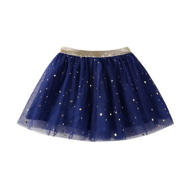 Fashion Baby Kids Girls Princess Stars Sequins Party Dance Ballet Tutu Skirts