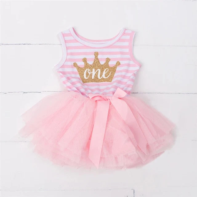 Baby Girls Birthday Outfits Dresses for 1st First Birthday Party