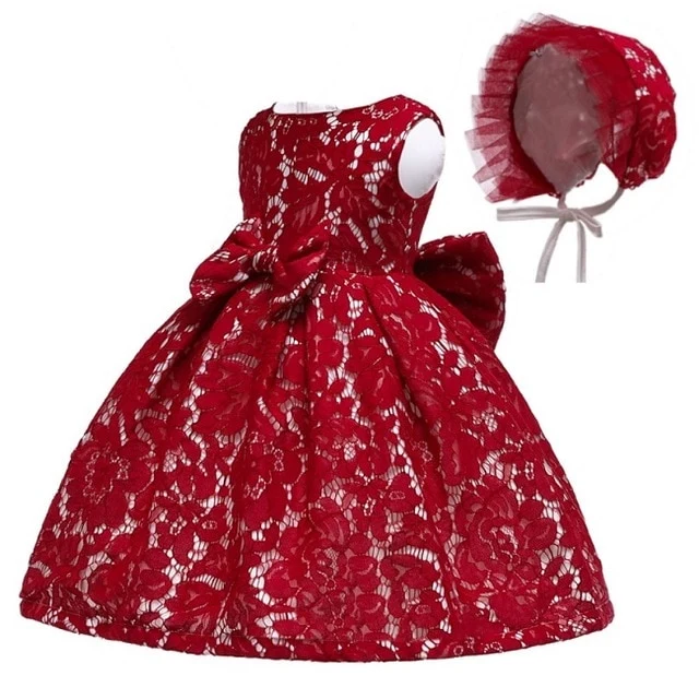 2019 summer infant Baby Girl Dress Lace