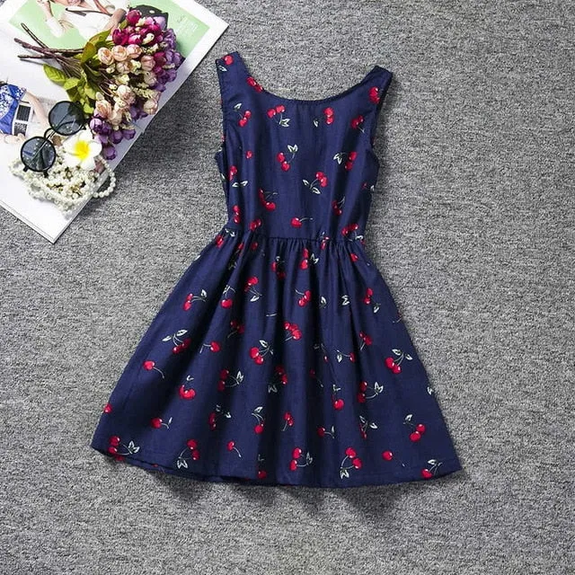 Baby Flower Dress Party Clothing For 2 6Y