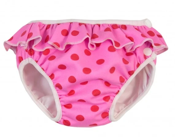 Babybadbyxa Pink Dots Imse Vimse
