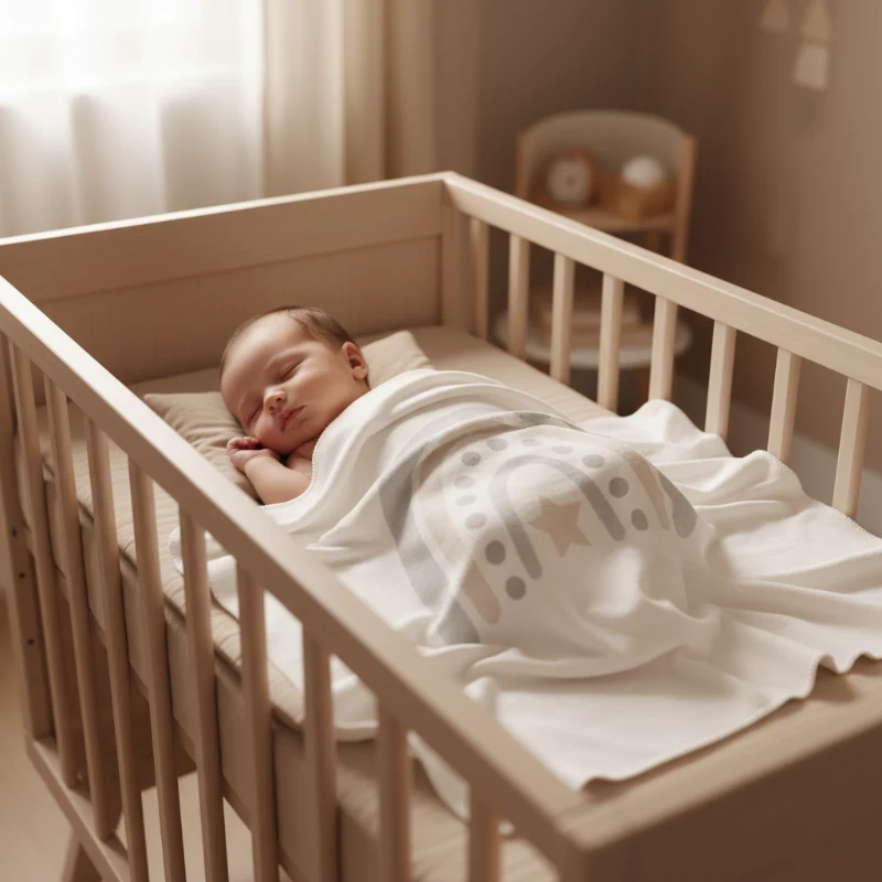 Babydecke Regenbogen aus Bio-Baumwolle – Geschenk zur Geburt | Schmatzepuffer