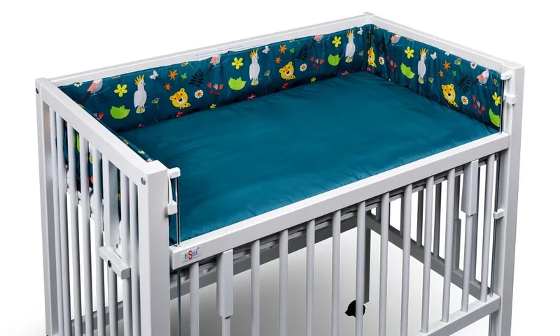 Nestchen Dschungel 90x50 cm MAXI Petrol | tiSsi®